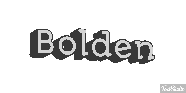 Bolden Effetto testo