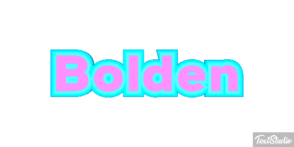 Bolden Effetto testo