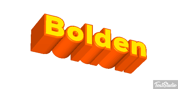 Bolden Effetto testo