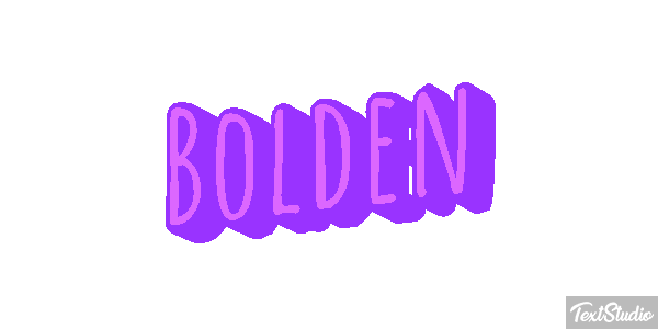 Bolden Effetto testo