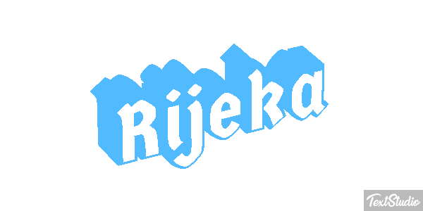 Rijeka Efekt tekstowy
