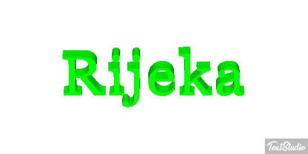 Rijeka Efekt tekstowy