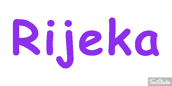 Rijeka Efekt tekstowy