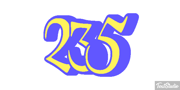 235 Текстовый эффект