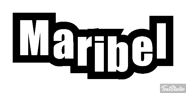 Maribel Текстовый эффект