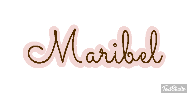 Maribel Текстовый эффект