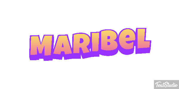 Maribel Текстовый эффект