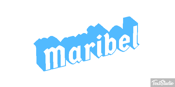 Maribel Текстовый эффект