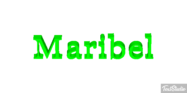 Maribel Текстовый эффект