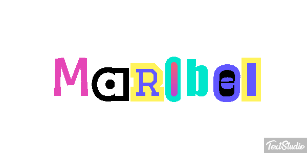Maribel Текстовый эффект