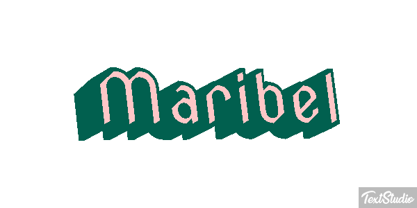 Maribel Текстовый эффект