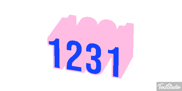 1231 Efeito do texto