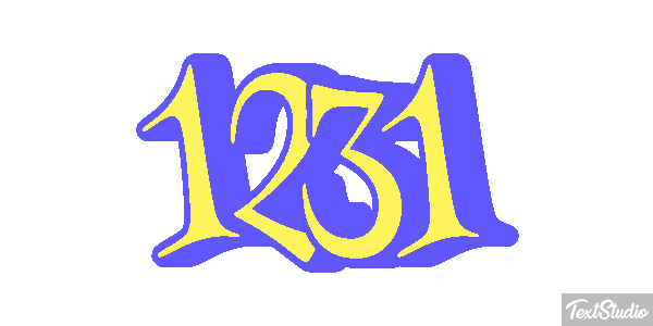 1231 Efeito do texto