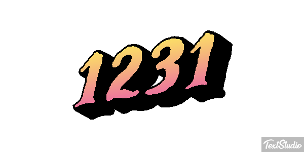 1231 Efeito do texto