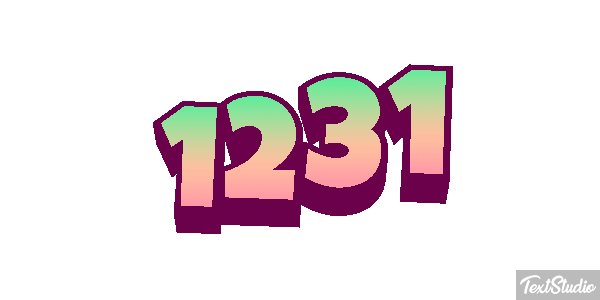 1231 Efeito do texto