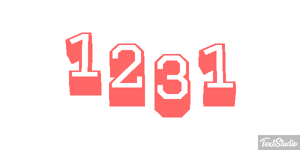 1231 Efeito do texto