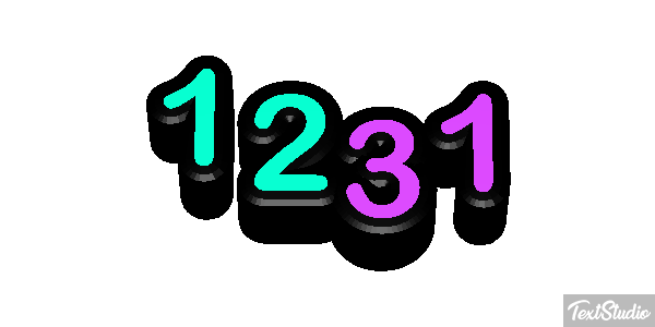 1231 Efeito do texto