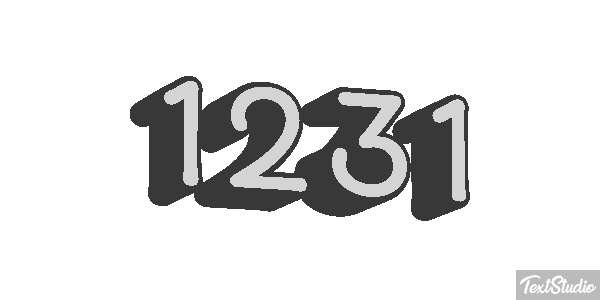 1231 Efeito do texto