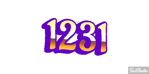 1231 Efeito do texto