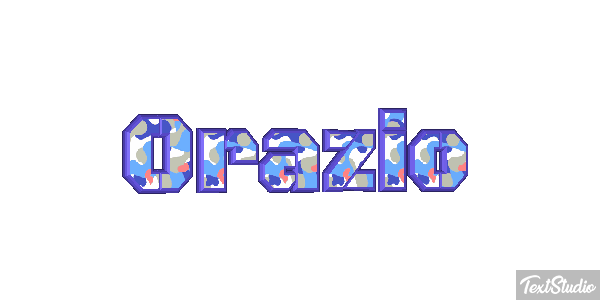Orazio Tekst effect