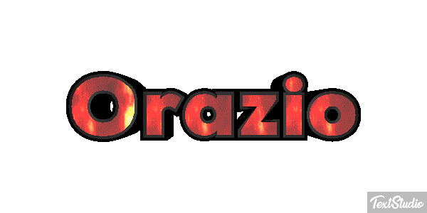 Orazio Tekst effect
