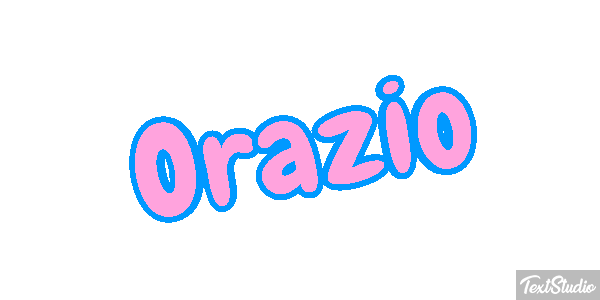 Orazio Tekst effect
