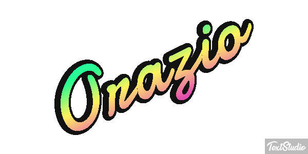 Orazio Tekst effect