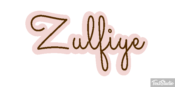 Zülfiye Efecto de texto