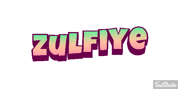 Zülfiye Efecto de texto