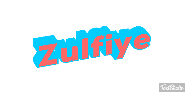 Zülfiye Efecto de texto