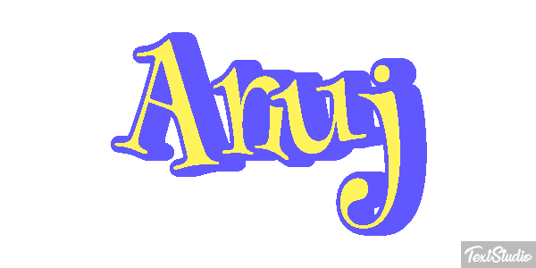 Anuj Text effect
