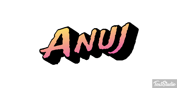 Anuj Text effect
