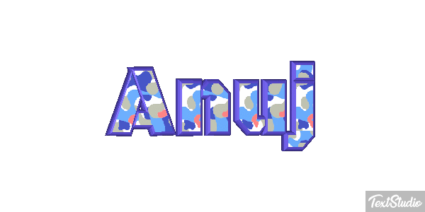 Anuj Text effect