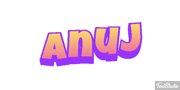 Anuj Text effect