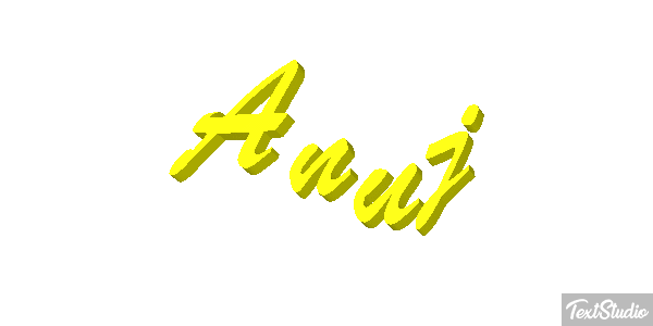 Anuj Text effect