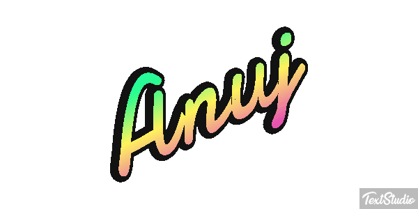 Anuj Text effect