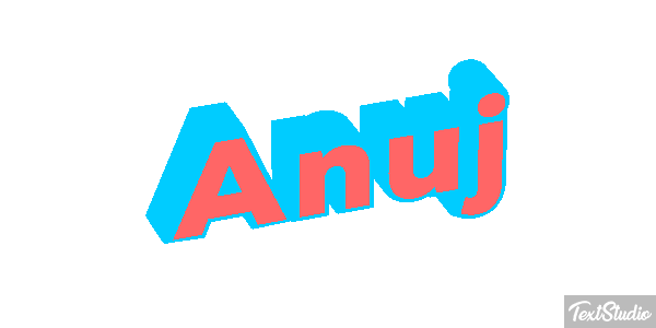 Anuj Text effect