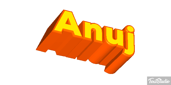 Anuj Text effect