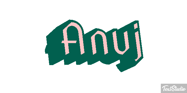 Anuj Text effect