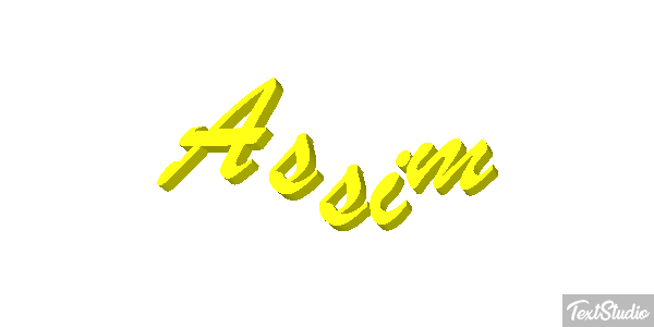 Assim Text effect