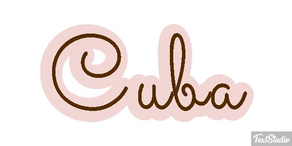 Cuba Text effect