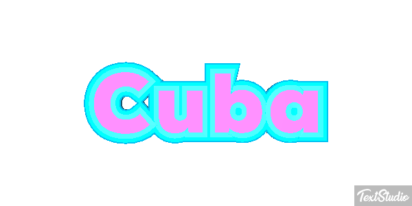 Cuba Text effect