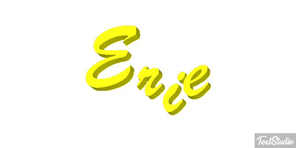 Erie Texteffekt