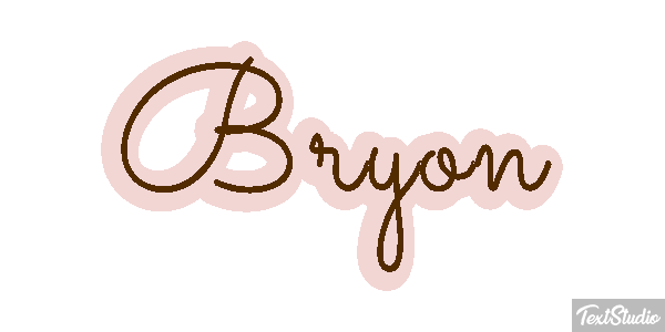 Bryon Tekst effect