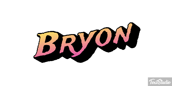 Bryon Tekst effect