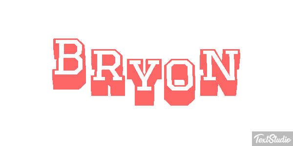 Bryon Tekst effect