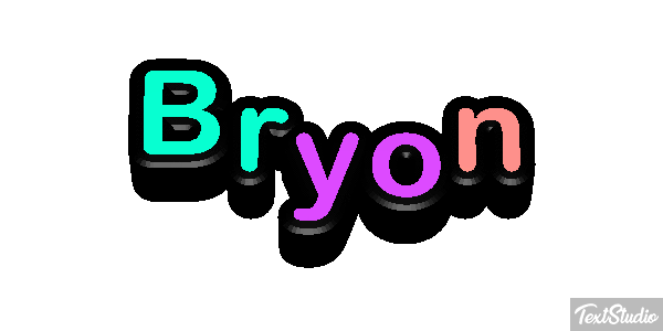 Bryon Tekst effect