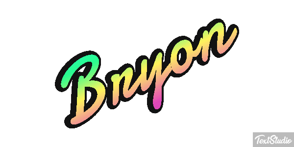 Bryon Tekst effect