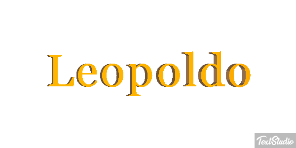 Leopoldo Effetto testo