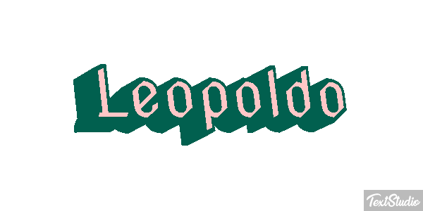 Leopoldo Effetto testo